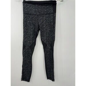 Lululemon Running in the city 7/8 tight Full on Luxtreme‎ heathered Net  Size 6